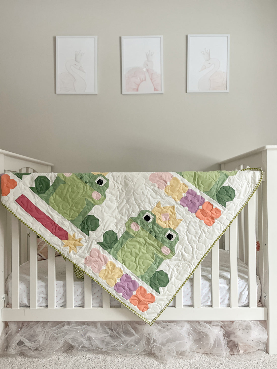 Spring Release: Fairy Tale Frogs Quilt Pattern