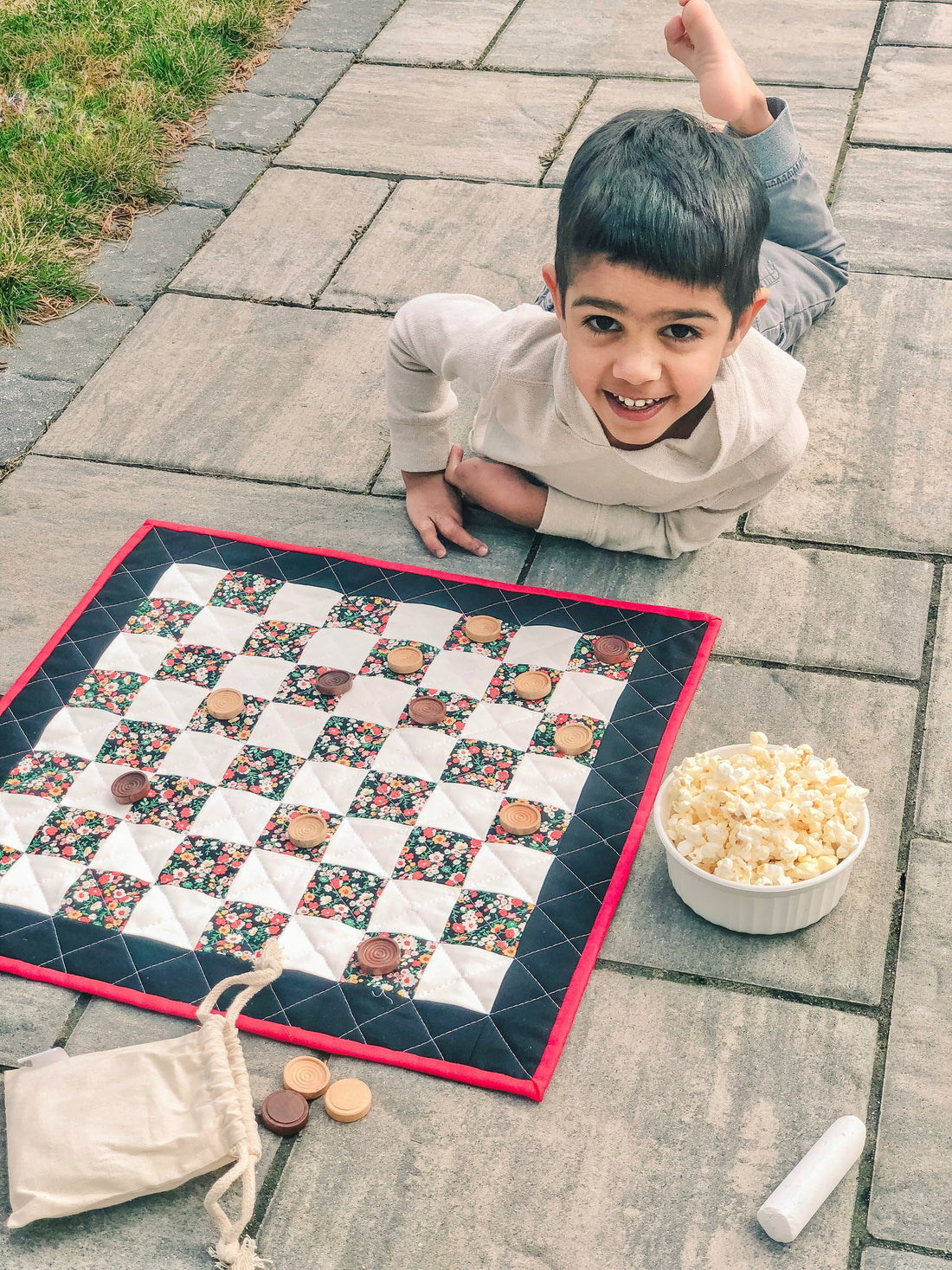 FREE Pattern: The Reversible Gameboard Quilt