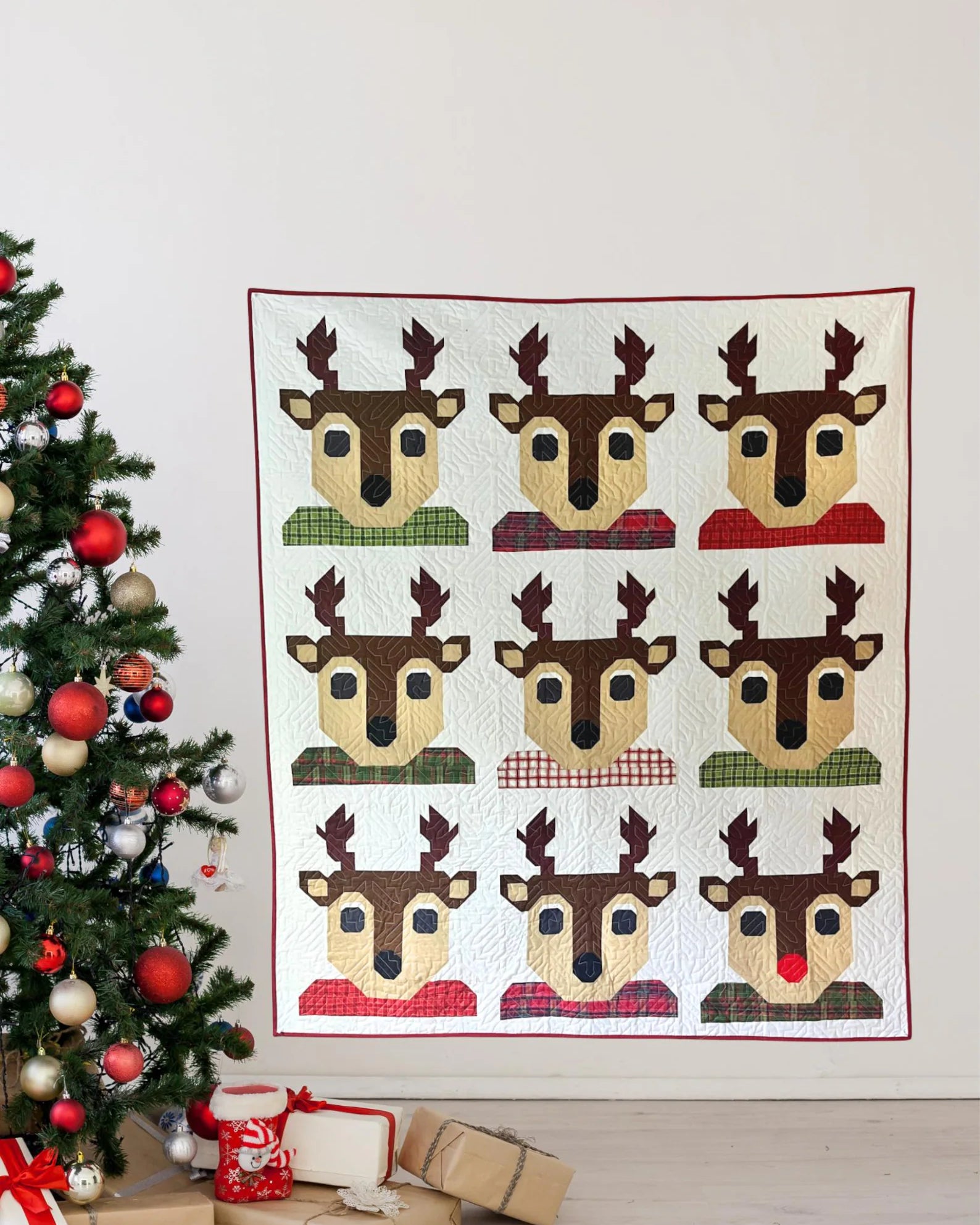 Team Santa Quilt Pattern