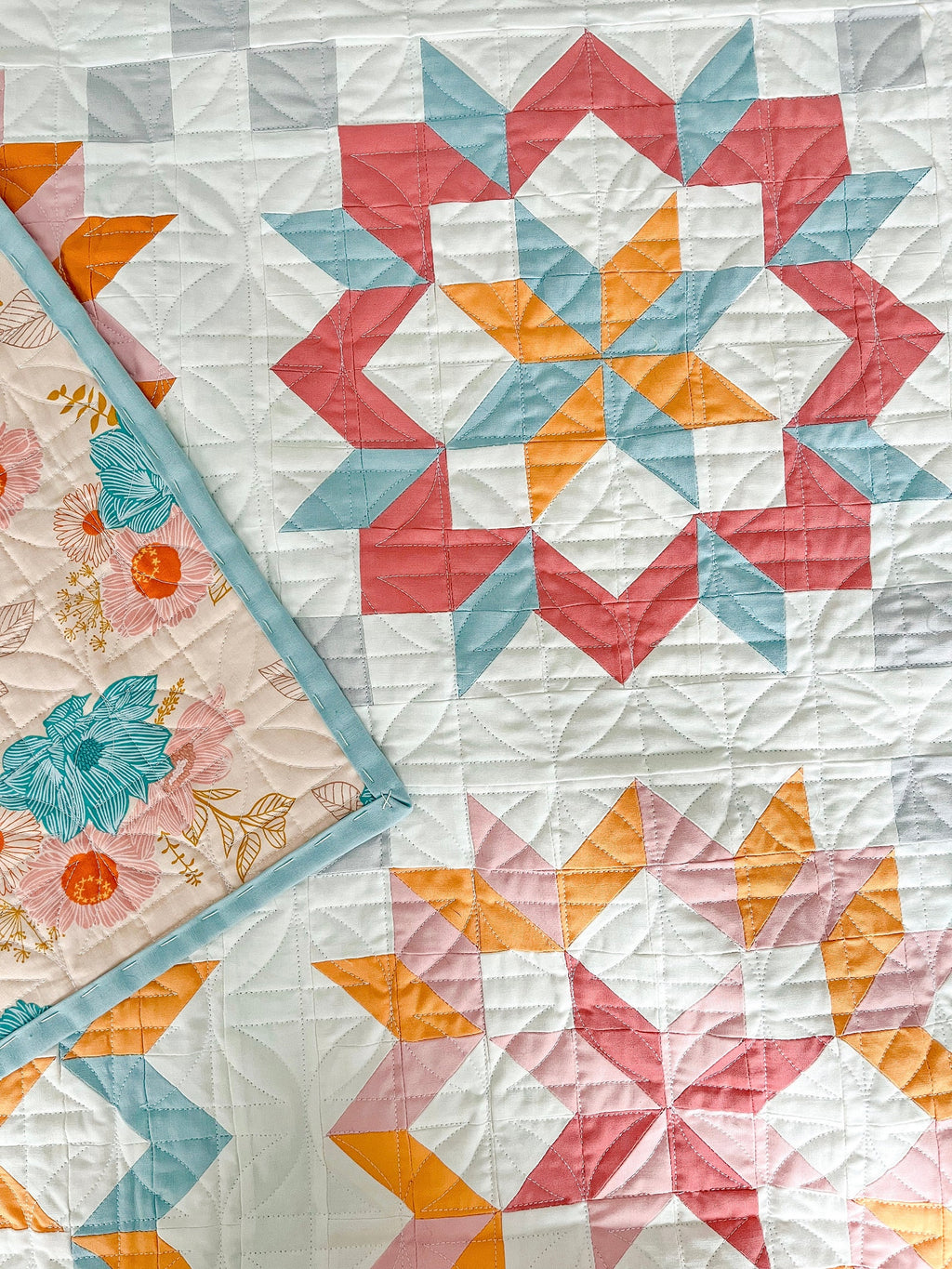 Wooden Rose Quilt Pattern