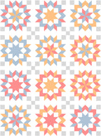 Wooden Rose Quilt Pattern