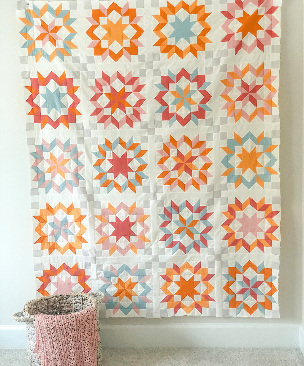 Wooden Rose Quilt Pattern