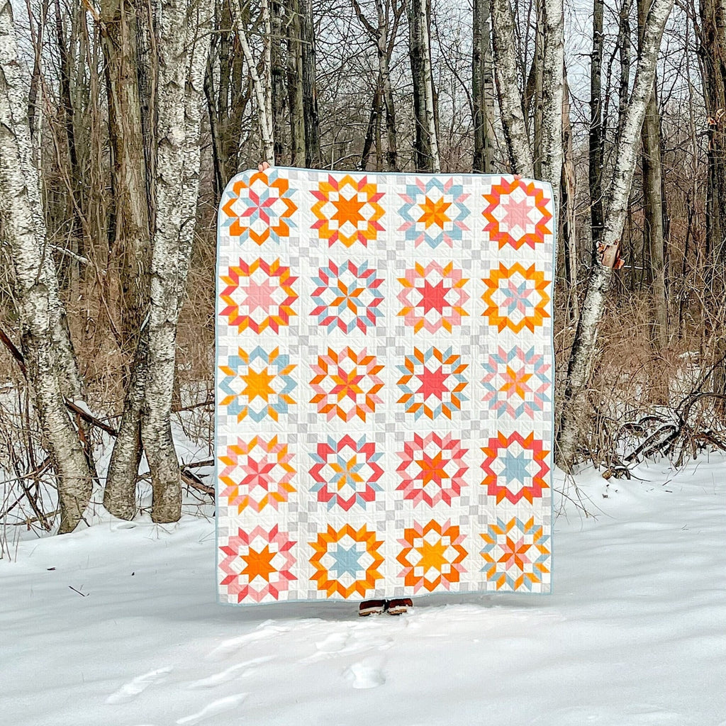 Wooden Rose Quilt Pattern