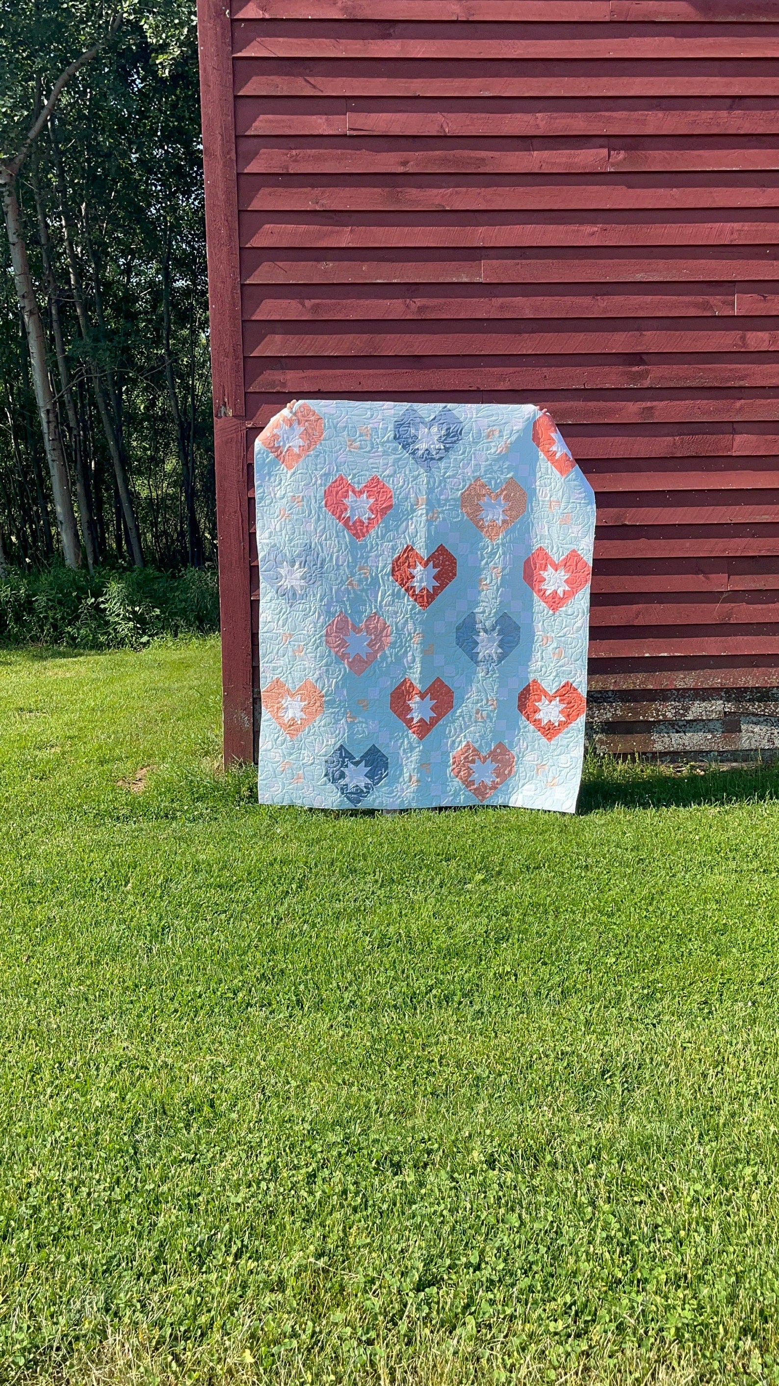 Heart Shine Quilt Pattern