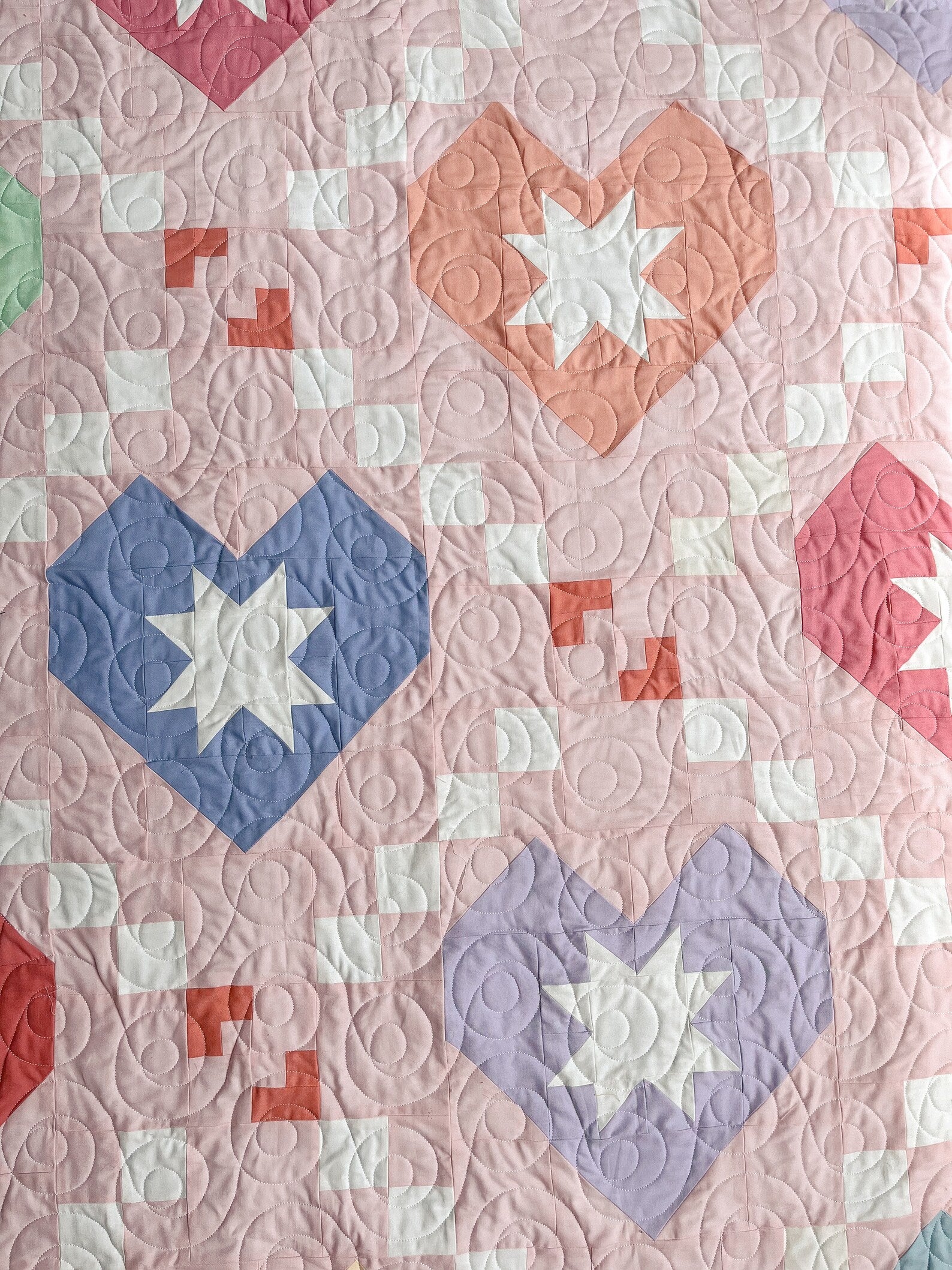 Heart Shine Quilt Pattern