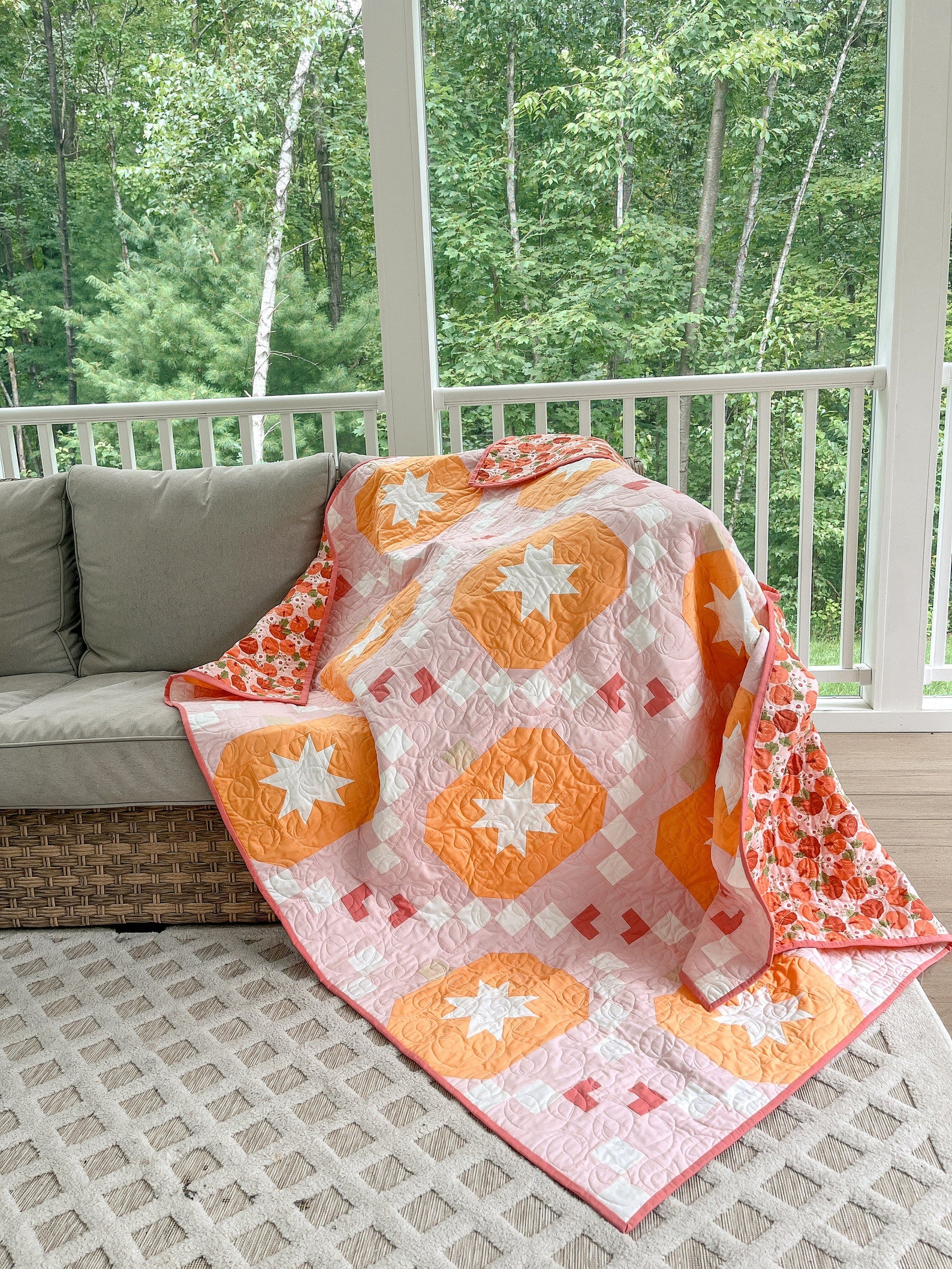 Pumpkin Shine Quilt Pattern