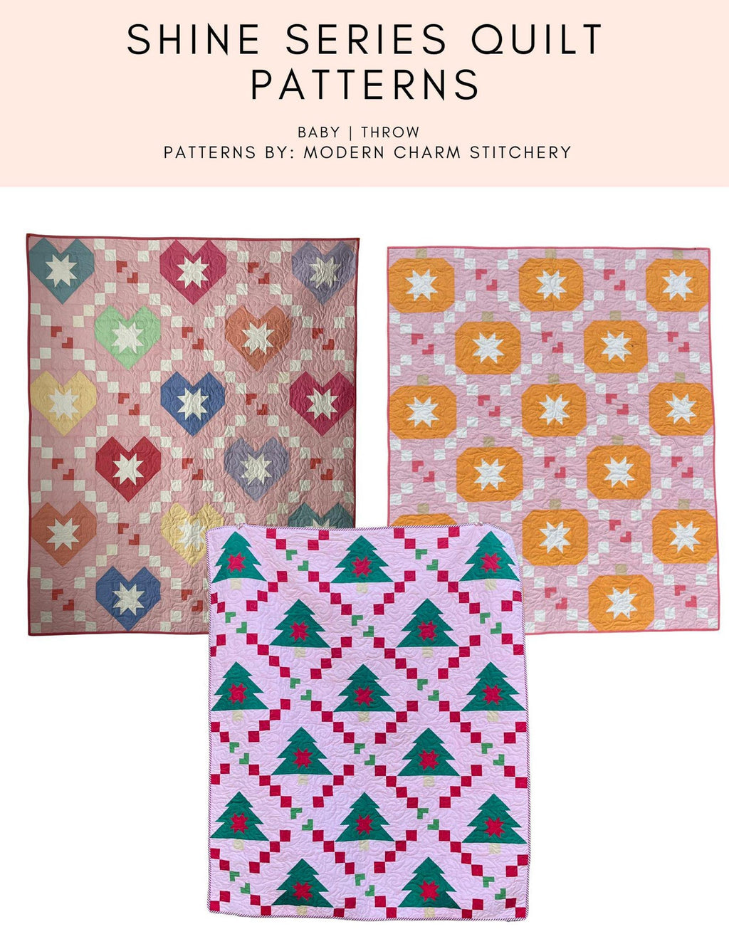 Shine Series Quilt Patterns