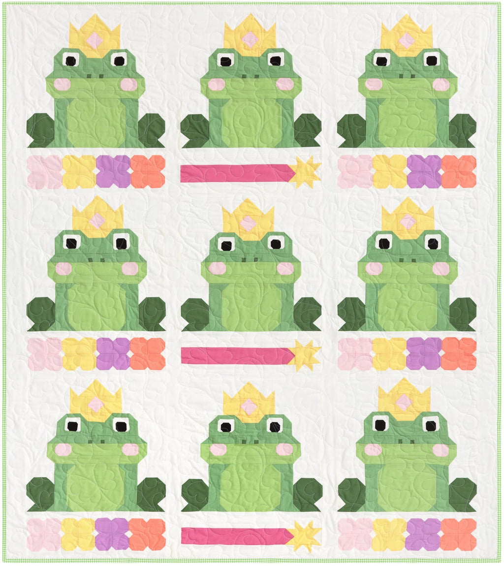 Fairy Tale Frogs Quilt Pattern