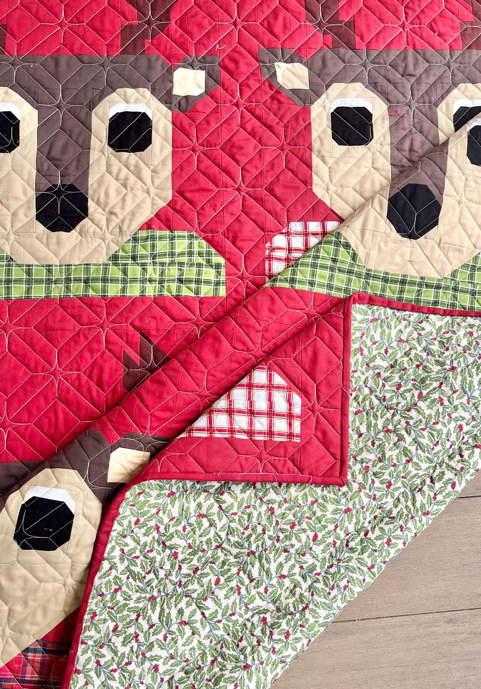 Team Santa Quilt Pattern